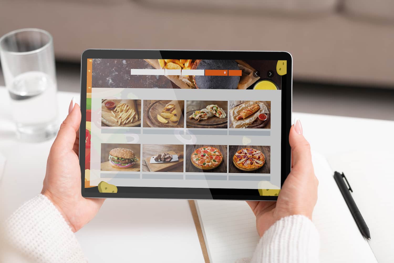 Cardápio Digital Para Restaurante - Escritório Mercantil